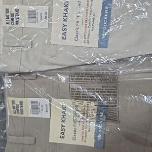 Dockers Men's Classic Fit Khaki Pants - Light Tan